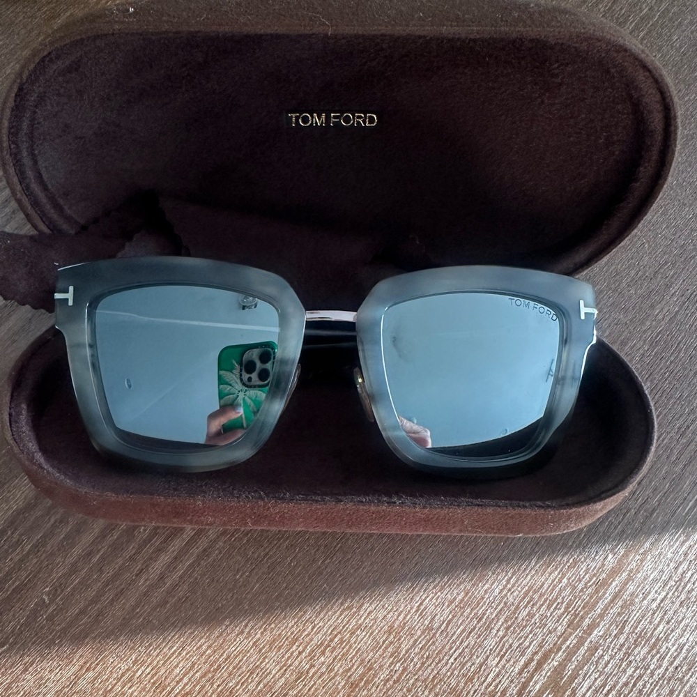 Tom Ford sunglasses.